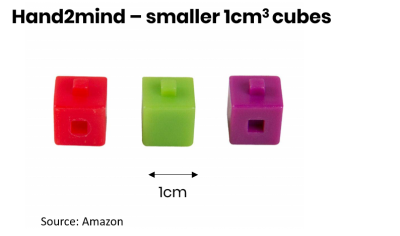 Other cubes – 1cm cubes 1cm interlocking linking cubes