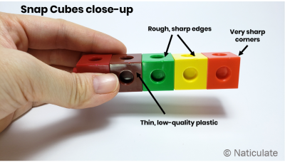 Snap Cubes close-up Snap Cubes close-up